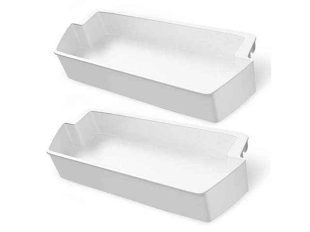 WP2187172 2187172 Refrigerator Door Shelves for Whirlpool Kenmore (2-Pack) Also for Amana KitchenAid Crosley, Replaces AP6006028 PS11739091...