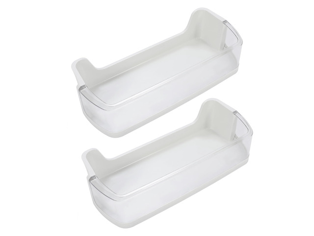 2 Pcs DA97-08348A Right(Middle) Refrigerator Door Shelf Basket Bin Compatible with Samsung Refrigerator RS25H5111BC RS25H5111SR AP4578465...