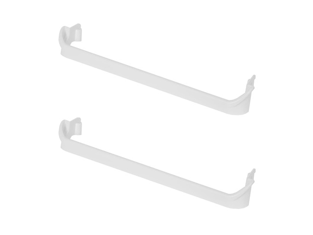 2 X 240534901 Refrigerator Door Shelf Rack Bar Rail Retainer Compatible with Kenmore Frigidaire Refrigerators Replacement for AP3214630 PS734935...