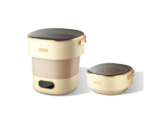 13L Portable Washer, With 3 Cleaning Modes, Mini Washing Machine- for Small Clothes, Underwear, Baby Clothe, Socks, Foldable Washing Machine, for...