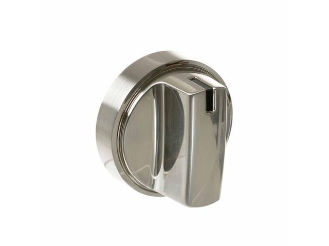 GE WB03X29300 Range Surface Burner Knob (Stainless Steel)
