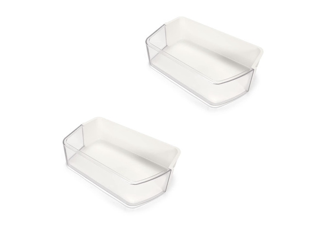 DA97-12650A DA63-07104A AP5620330 Right Refrigerator Door Shelf Basket Bin Pair Compatible with Samsung Refrigerator Door Bin PS4176653 2692337...
