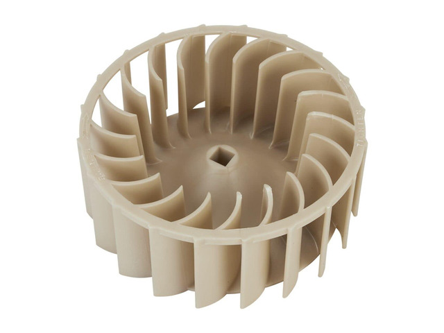 Whirlpool WP697772 Genuine OEM Front Load Dryer Blower Wheel Replacement Part - Replaces 697772