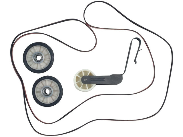 Dryer Belt Pulley Kit Compatible with Whirlpool WED92HEFC2, LEN2000PG0, GEX9868JQ2, YWED4800XQ0, LER6611LQ0, LGR7620LW0, LER4634PQ0 Dryer models