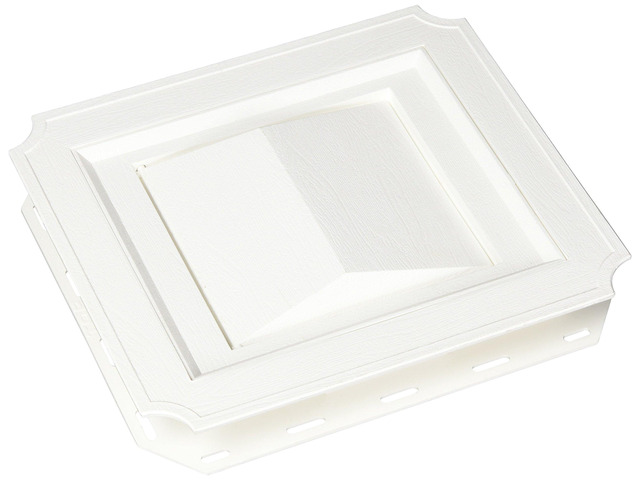 111716 Dryer Vent Hood, White