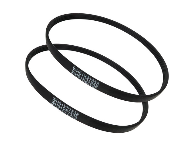 2026 Upgraded WH01X27538 Washer Motor Belt, 2x Washer Drive Belt for GE Hotpoint Washing Machine Models GTW460ASJAWW, GTW465ASN1WW, GTW465ASN3WW,...