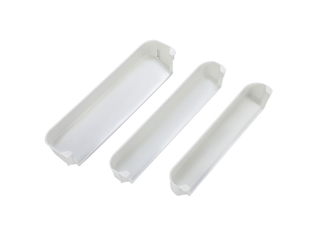 29325760166 Refrigerator Door Shelf Kit Compatible with Dometic Refrigerator Freezer Upper Bottom ABS Plastic White Door Shelf Basket Bin...