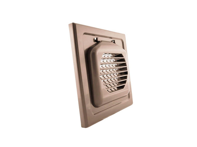 4' Fresh Air Intake Wall Vent Cover (Tan)