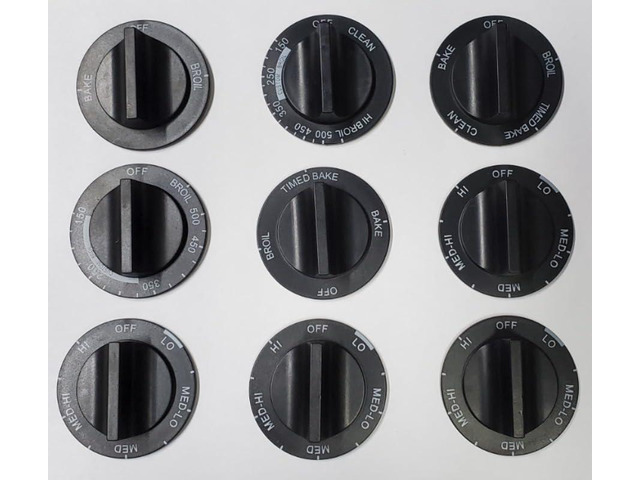 814362 For Whirlpool Electric Range Burner Oven Knobs AP3139541 PS389194