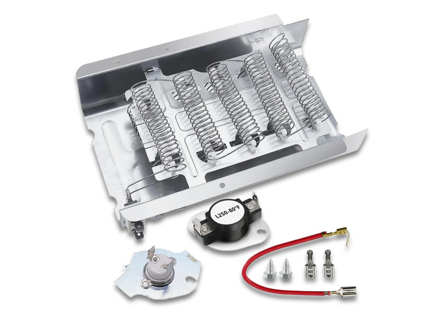 Dryer Heating Element Kit Replacement for Kenmore 110.60222510, 110.60522900, 110.6060 2990, 110.60612990, 110.60622990, 110.60702990,...