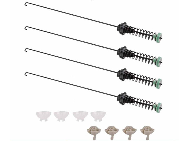 4pcs W11130362 Washer Suspension Rod Kit WTW5000DW2 WTW5000DW0,Replacement for Whirlpool OEM