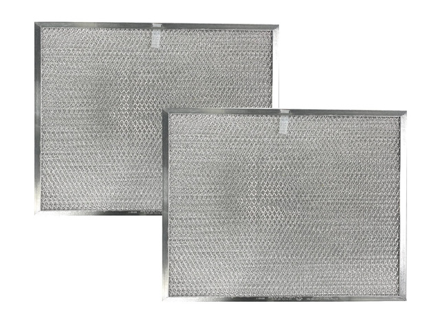 Grease FIlter S99010249, 1172769, 99010249 Replacement For Broan Range Hood Aluminum Mesh Grease Filters 12-1/8 X 13-7/8 X 3/8 2-Pack