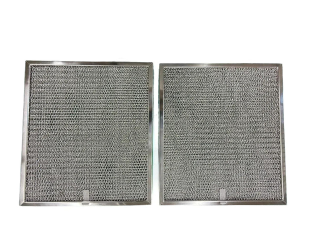 Aluminum Mesh Grease Filter Replacement for Dacor 62978, AP3393587, 1174081 Washable 2 Pack Made in USA 11-7/8' x 13-5/16' x 3/8' with 1PTSS...