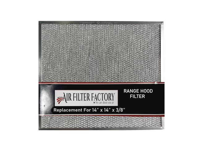 14 x 14 x 3/8 Aluminum Mesh Air Filter Replacement Screen
