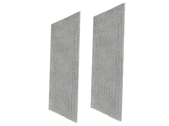 Grease Filter S99010370, 99010370, B080879229, B08087661 Replacement For Broan Nutone Made In USA Aluminum Mesh Grease Range Hood Filter 2-Pack