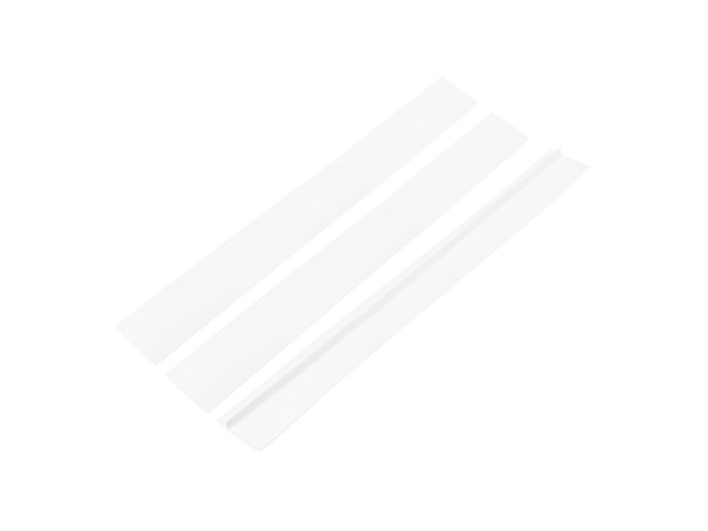 21 Inch Silicone Stove Gap Covers, 3 Pcs Heat Resistant Kitchen Stove Gap Fillers for Ovens Stovetop Counter Washer Dryer, Translucent