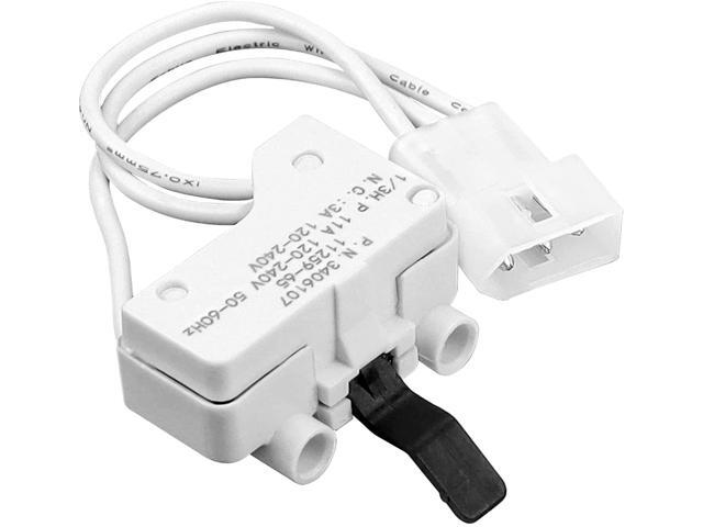 3406107 Dryer Door Switch for Whirlpool, Kenmore Replacement Parts Dryers Replaces Part Numbers 3405101 3405100 3406101 3406100 3406109 WP3406107VP... 3406107 Dryer Door Switch for Whirlpool, Kenmore Replacement Parts Dryers Replaces Part Numbers 3405101 3405100 3406101 3406100 3406109 WP3406107VP...