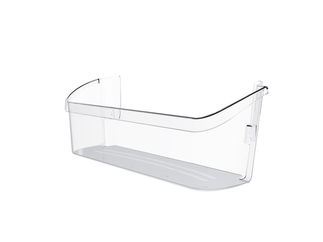 242126602 Refrigerator Door Bin Shelf Compatible with Frigidaire Refrigerator Freezer Bottom Door Bin Shelf Clear AP6278233 PS12364199 4547407...