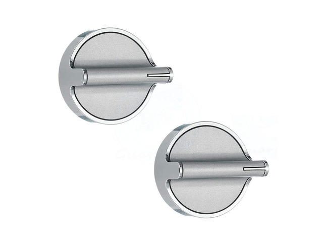 Upgraded Appliance 2 x W10818230 Knob Compatible with Whirlpool Stove/Range