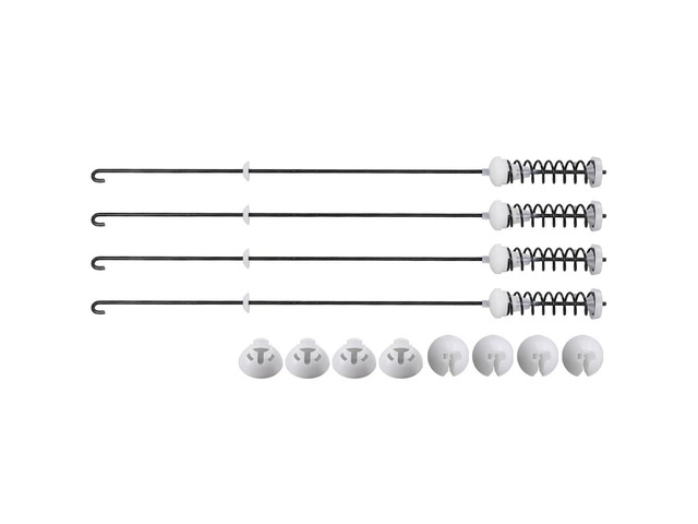 4 Pack W10780048 Washing Machine Suspension Rods Kit Compatible With Whirlpool,Maytag,Amana