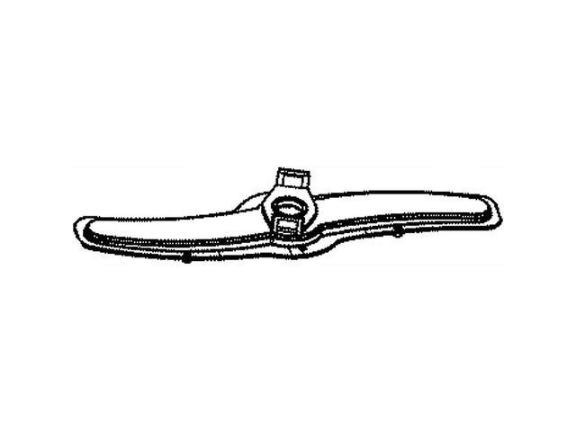 Dishwasher Spray Arm, Upper, Stainless Steel, Silver, 1, Dishwasher Replacement Part