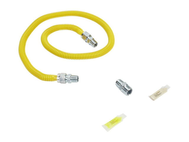 Whirlpool 30-48KITRC Genuine OEM Connector Kit For Gas Ranges Replaces 1200186, 18001065, 30-48KITR, 30-48KITRA, AH1485650, EA1485650, PS1485650,...