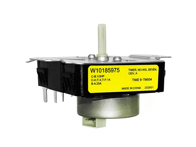 W10185975 WPW10185975 Dryer Timer Replacement, Replaces W10185975D W10185975E, Compatible with Whirlpool WGD4700YQ1 WGD4890XQ0 WGD4890XQ1, Kenmore...