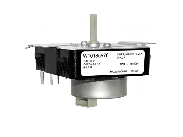 W10185976 WPW10185976 Dryer Timer,115V 60Hz Replacement for Whirlpool Kenmore Dryer, Replaces WPW10185976VP 1481703 AP6016539 PS11749829