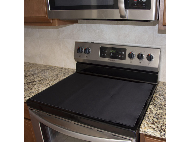 Glass Top Stove Protector - (28.75x20.5) - Electric Stove, Glass Top Stove, Ceramic Glass Cooktop Protector, Full Stove Cover, Flat Top Oven/Range...