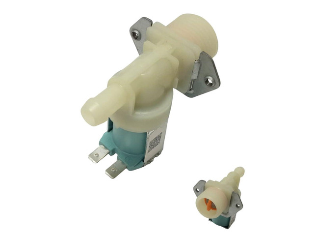 Washing Machine Inlet Valve - Hot Compatible with Samsung Model Numbers WF45N5300AW, WF45N5300AW/US, WF45R6100AP