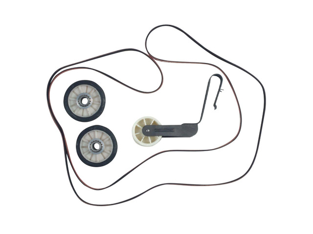 Compatible Dryer Belt, Pulley and Roller Repair Kit for Maytag MGDC300XW1, Maytag MGD6600TQ0, WED5540SQ0, LGN2000KQ1 Dryer