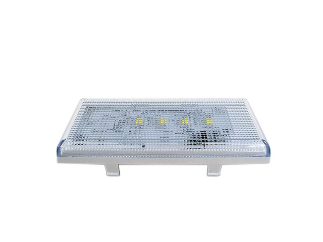 Whirlpool W10515058 Refrigerator LED Light and Flat Lens Cover Assembly (Replaces W10515058) Genuine Original Equipment Manufacturer (OEM) Part