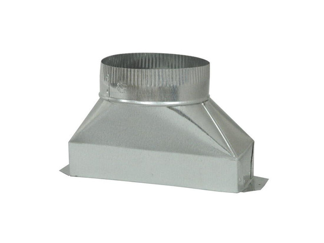122 Aluminum Transition, 3 1/4-Inch x 10-Inch to 6-Inch