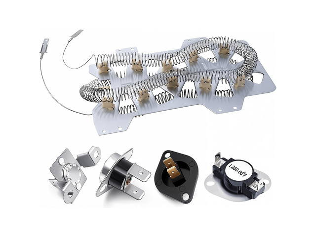 Dryer Heating Element Kit Compatible with Kenmore 402.89032010 402.89032011 402.89032012 fits Maytag MDE6700AYW MDE6700AZW MDE9700AYW MDG6700AWM...