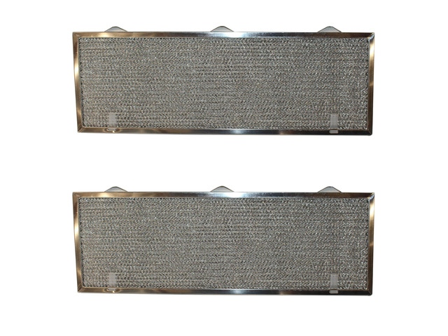 Replacement Aluminum Filters Compatible with Samsung DE81-05994A, DACOR 72029 IVSR1 IVS1 7-1/8 x 20-13/16 x 3/8 2-Pack