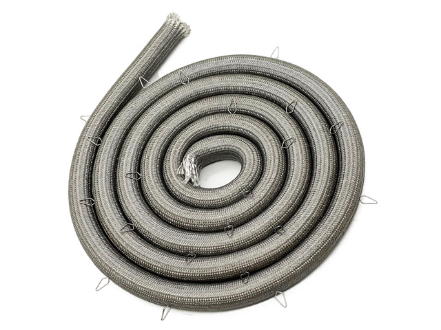 Upgraded Range Oven Door Gasket Seal Part# WP4455380 Includes 21 Mounting Clips - Compatible with Select KitchenAid and Whirlpool Ranges and Ovens