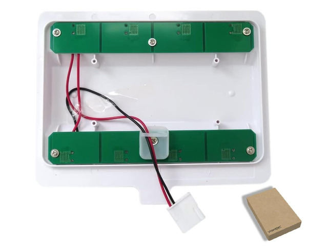 Refrigerator LED Light Board for Whirlpool WRX735SDHZ01 WRF555SDFZ08 Fits Whirlpool WRX735SDHZ, WRF555SDHV01, MFI2570FEZ04, WRF555SDFZ,...