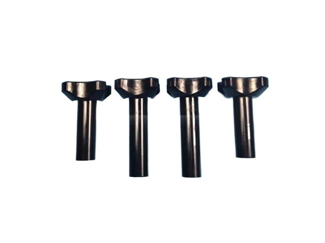 4 Pieces Black Screw Nuts Accessories, M8 Fastening Nut, Compatible for Vevor, Soft Serve Machines Ice-Cream Makers Parts Replacement