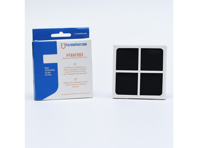FFRAF-003 Compatible Replacement for LG ADQ73214404, ADQ73214405 Carbon Refrigerator Fridge Air Filter, Air Cleaner Odor Neutralizer Deodorizer...