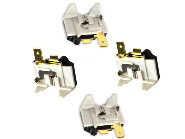 4-Pack Refrigerator Overload C Protector Compressor Replacement for LG 6750C-0005P 6750C-0004R AH3529540 PS3529535 PS3529540 AP4439459 AP4651578...