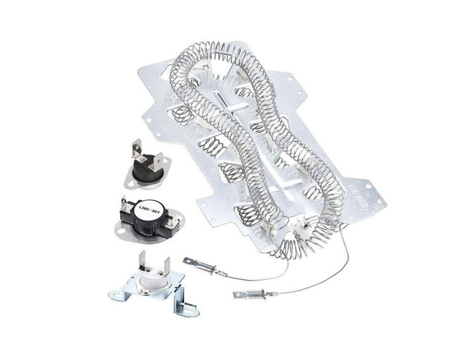 DVE45R6100W A3, DVE45B6300D DVE45B6300P DVE45R6100C DVE45R6100P DVE45R6100V Dryer Heating Element for Samsung DVE45R6100W/A3 DVE45T3200W...