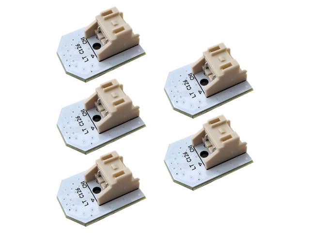 Upgraded Version 5pcs WR55X11132 Refrigerator Bulb Light Led for WR55X25754 GE Refrigerator DFE28JMKGES DFE28JMKHES DFE28JSKHSS GFD28GBLCTS...