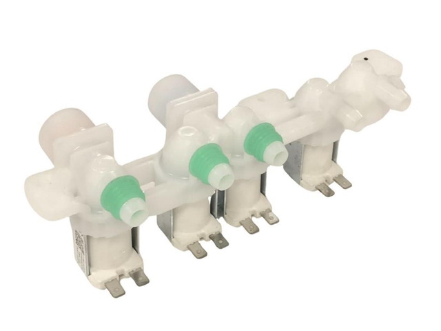 Washing Machine Hot And Cold Inlet Valve Compatible with Samsung Model Numbers WA55CG7100AVUS, WA55CG7100AWUS
