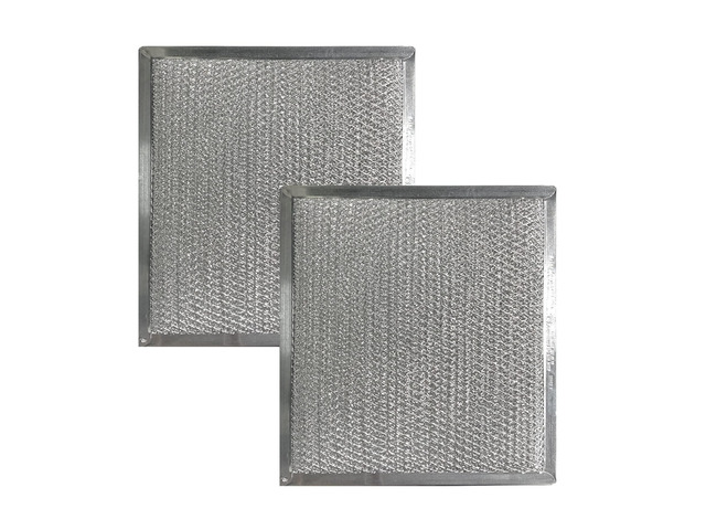Compatible Replacement For Whirlpool 8190876 Compatible Aluminum Mesh Grease Filter 2-Pack