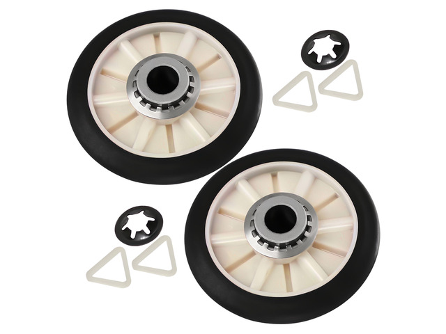 Dryer Drum Rollers for Roper RGD4640YQ2 (2-Pack)