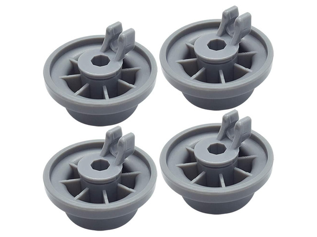 (4 Pack) 165314 Dishwasher Lower Rack Roller Replaces 00165314, AP2802428, PS8697067