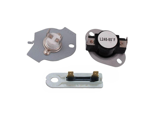 EXP279769 - EXP3392519 Dryer Thermostat and Thermal Fuse Kit Replaces 3389946, 279548, AP3094224, PS334278, WP3392519, 3392519, AP6008325, PS11741460