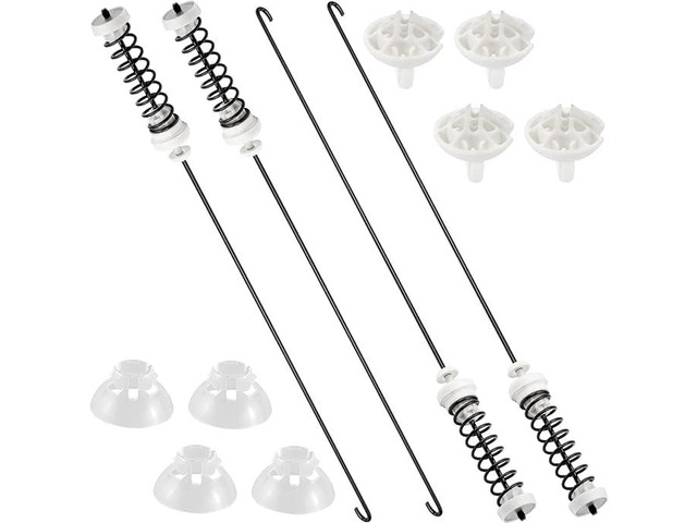 Replacement For Crosley CAW9244XQ4 CAW9444BW0 Suspension Rod Kit CAW9444XQ0 CAW9444XQ1 CAW9444XQ2 CAW9444XQ4f or kenmore series 100 washer parts,...
