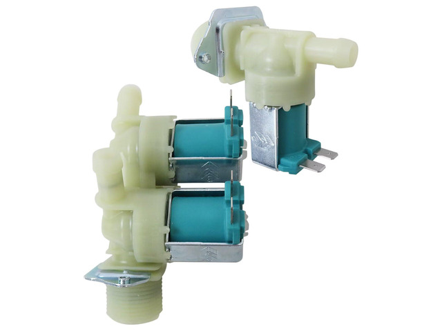 5220FR2075L 5220FR2006H Cold & Hot Washer Water Inlet Valve Kit Fit for LG WM3360HVCA-ASSEECI WM3360HVCA-ASSEEUS WM3360HVCA-ASSESED WM3360HWCA...