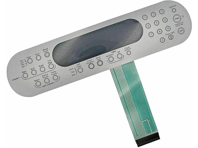 Membrane Switch Replacement For KitchenAid KGRA806PBL00 KGRA806PBL01 KGRA806PBL02 KGRA806PBT00 KGRA806PBT01 KGRA806PBT02 KGRA806PSS00 KGRA806PSS01...